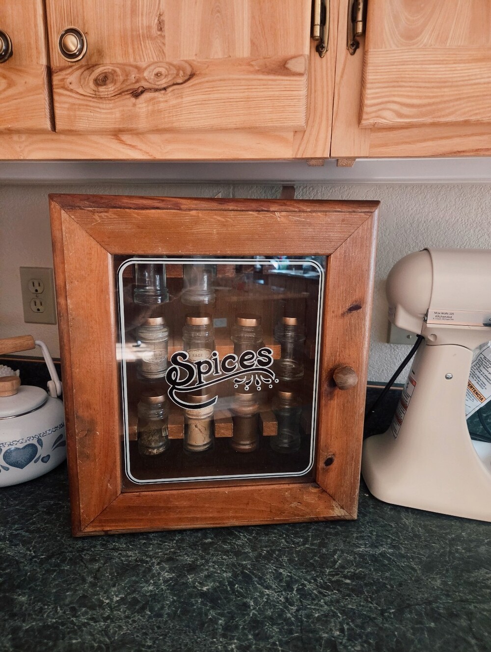Vintage Spice Cabinet